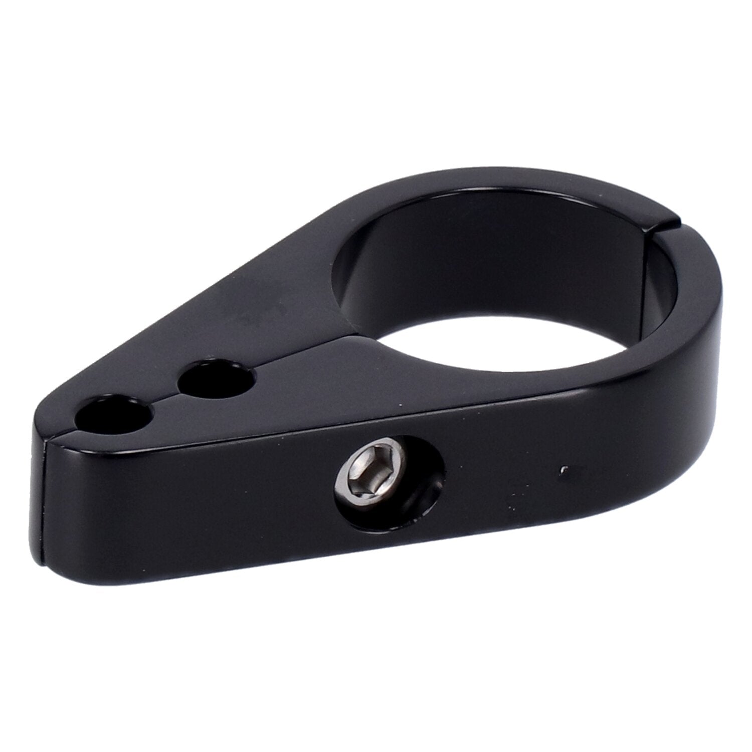 MCS 2-piece frame cable clamp - Throttle/Idle - Black