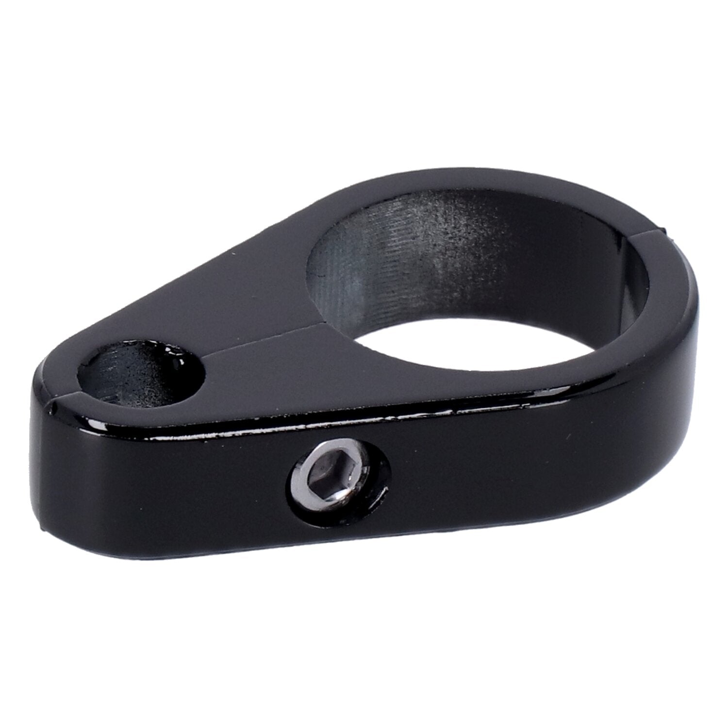MCS 2-piece frame cable clamp - Clutch - Black