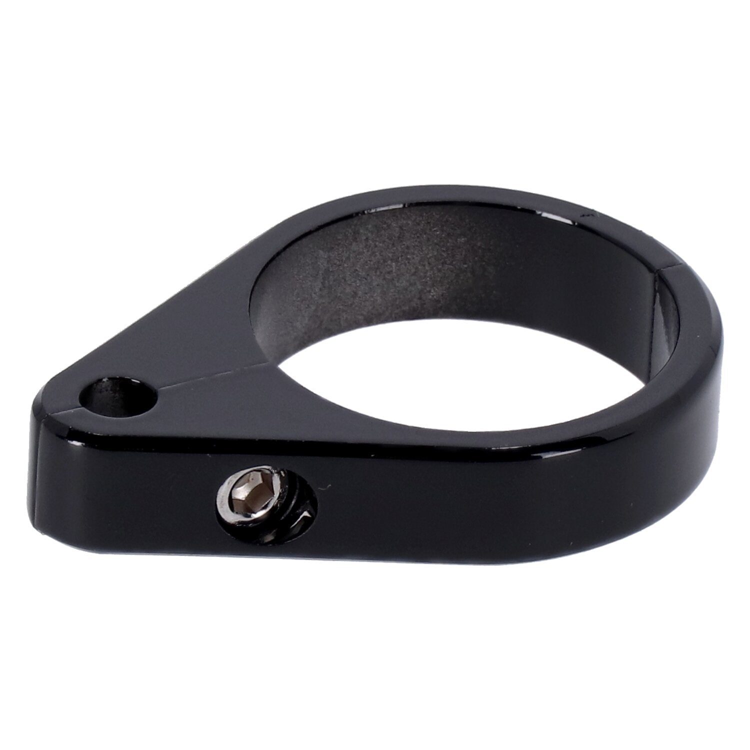 MCS 2-piece frame cable clamp - Throttle - Black