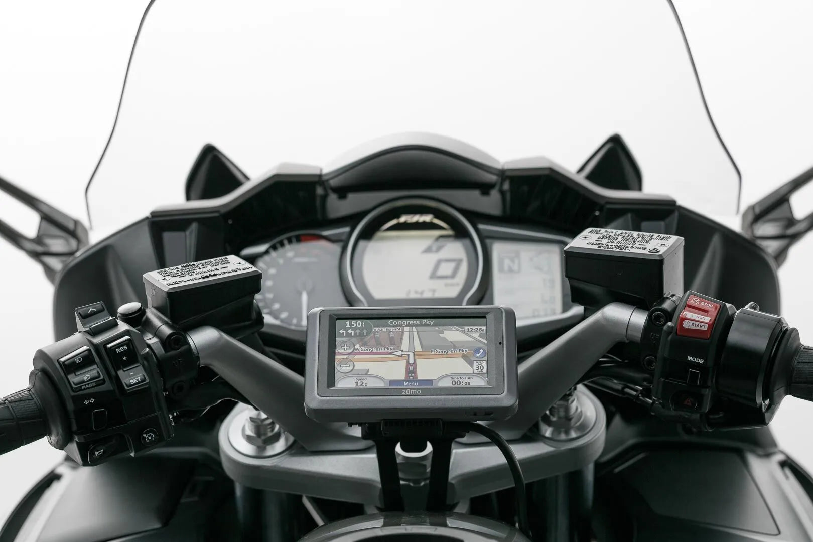 Sw-motech Handlebar Gps Mount For Bar Mount