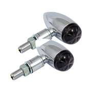 MCS Micro bullet LED turn signals chrome