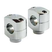 MCS 1 1/4" rise domed risers