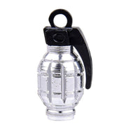 Trik Topz Hand Grenade valve caps - Chrome