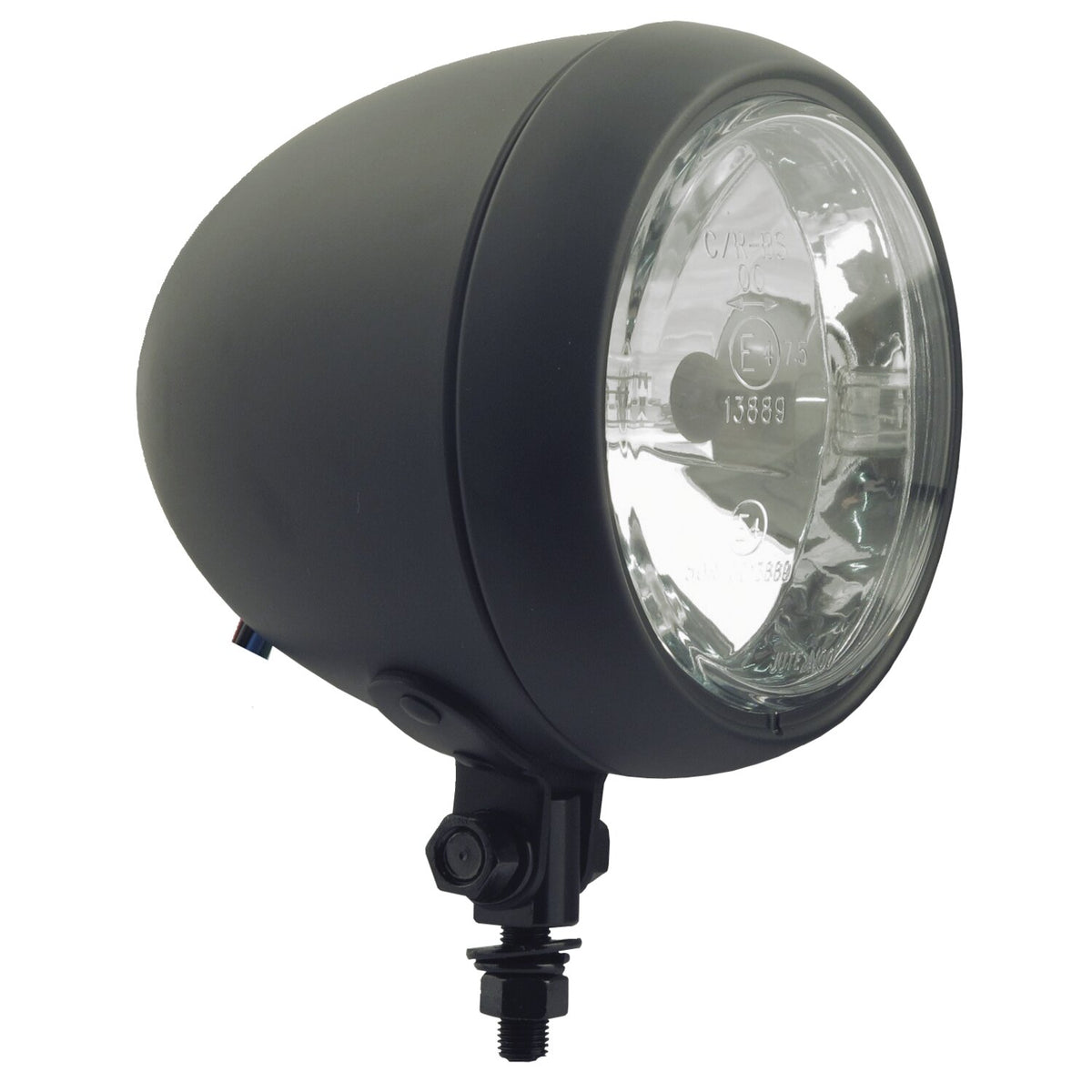 MCS Colorado 4-1/2" HS1 headlamp - bottom mount - Black