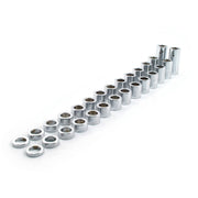 Paughco Chrome steel axle spacer kit