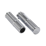 Kustom Tech FL handlebar grip set - Chromed aluminum