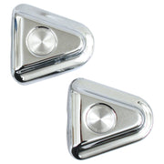 MCS Swingarm axle covers - Chrome