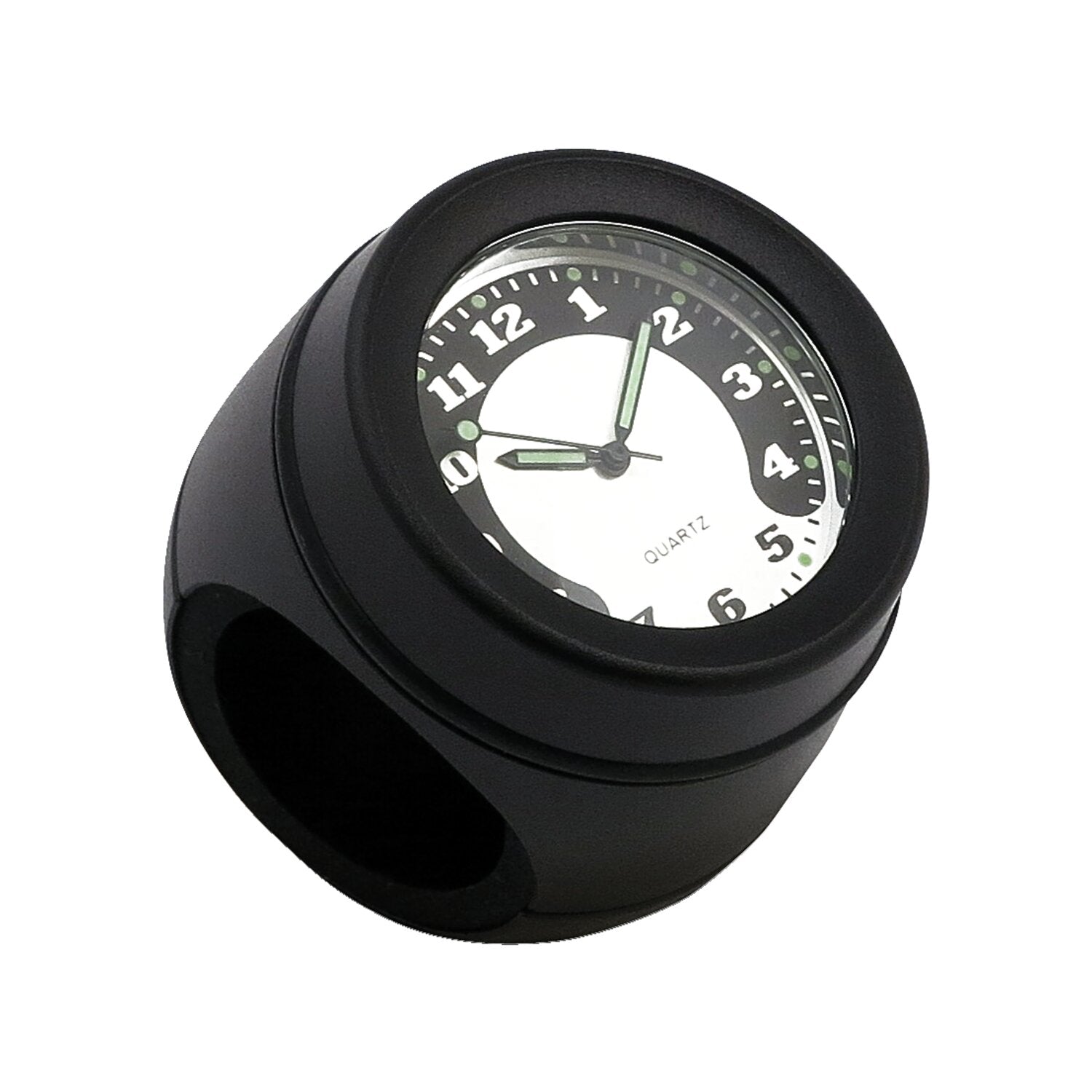 MCS Handlebar mounted clock - Black