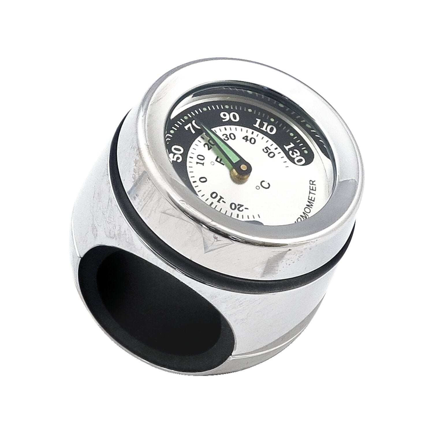 MCS Handlebar mounted thermometer - Chrome
