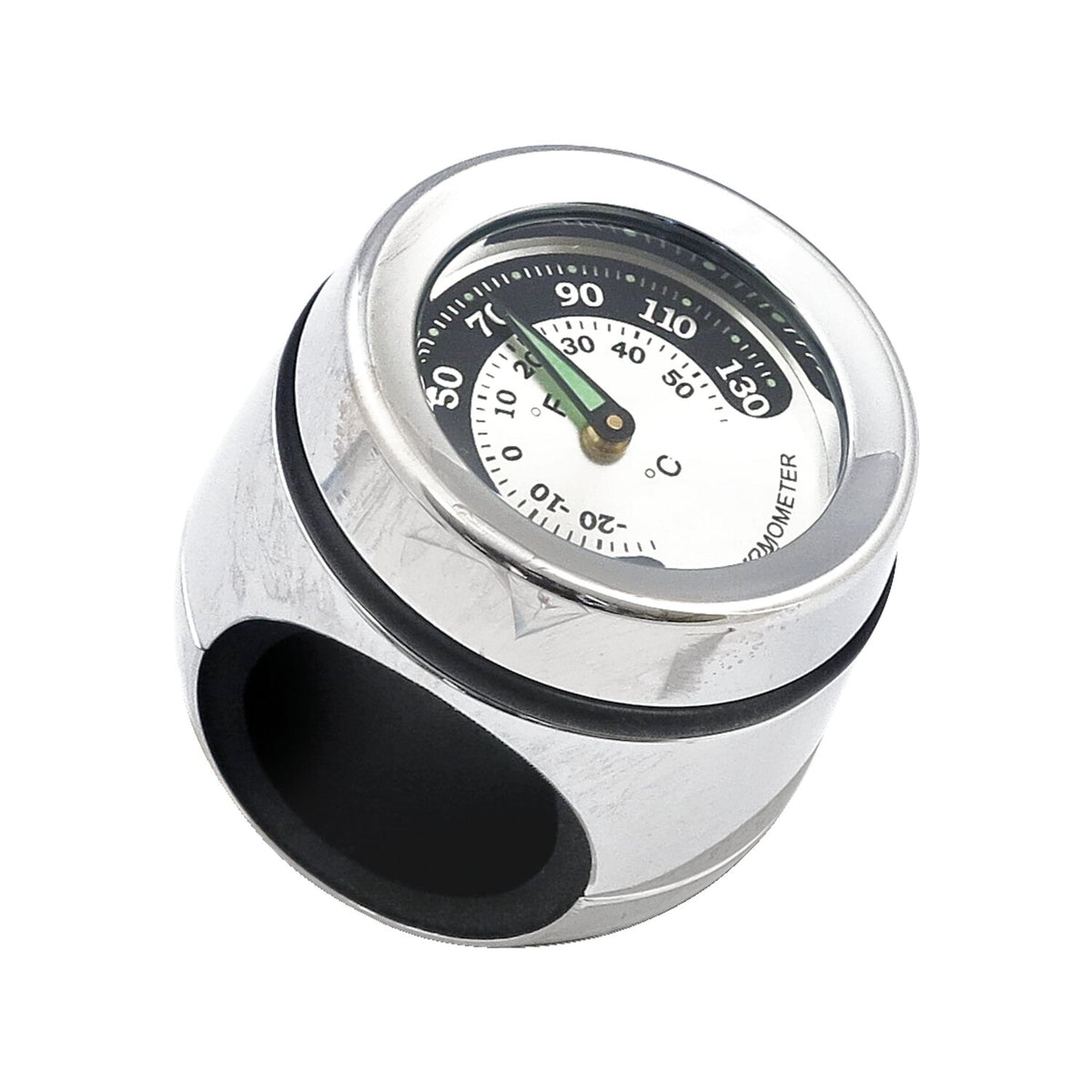 MCS Handlebar mounted thermometer - Chrome