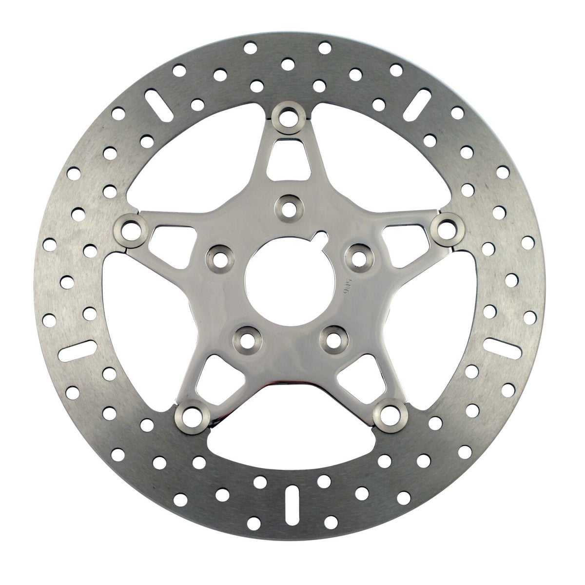 EBC 5-Button stainless floating brake rotor - Front - Pol