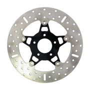EBC 5-Button stainless floating brake rotor - Front - Black