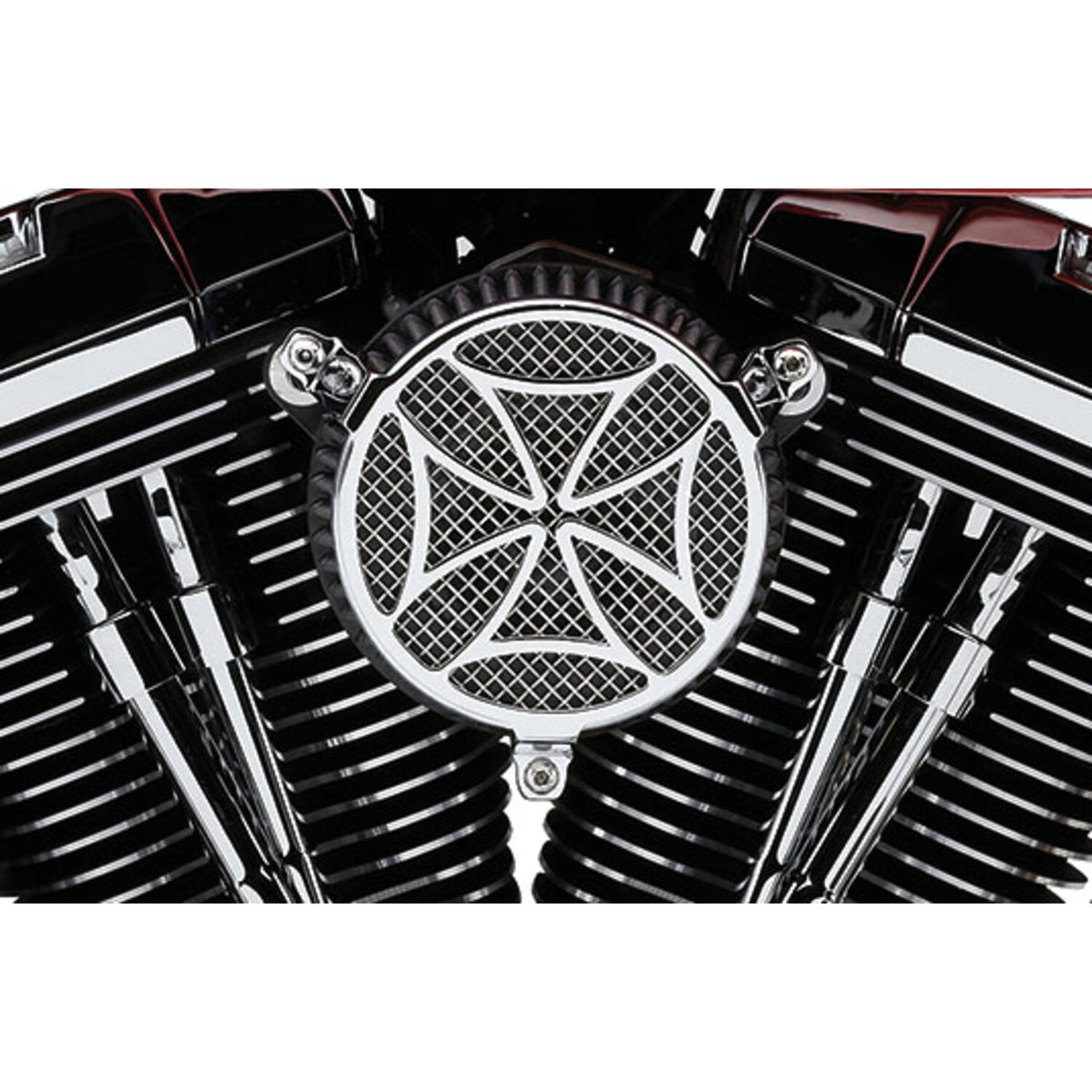 Cobra Naked air cleaner kit Cross - Chrome
