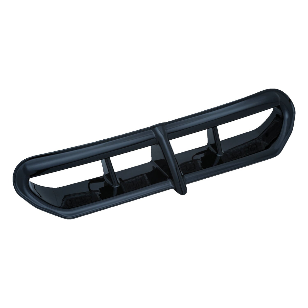 Kuryakyn LED fairing vent accent - Gloss black