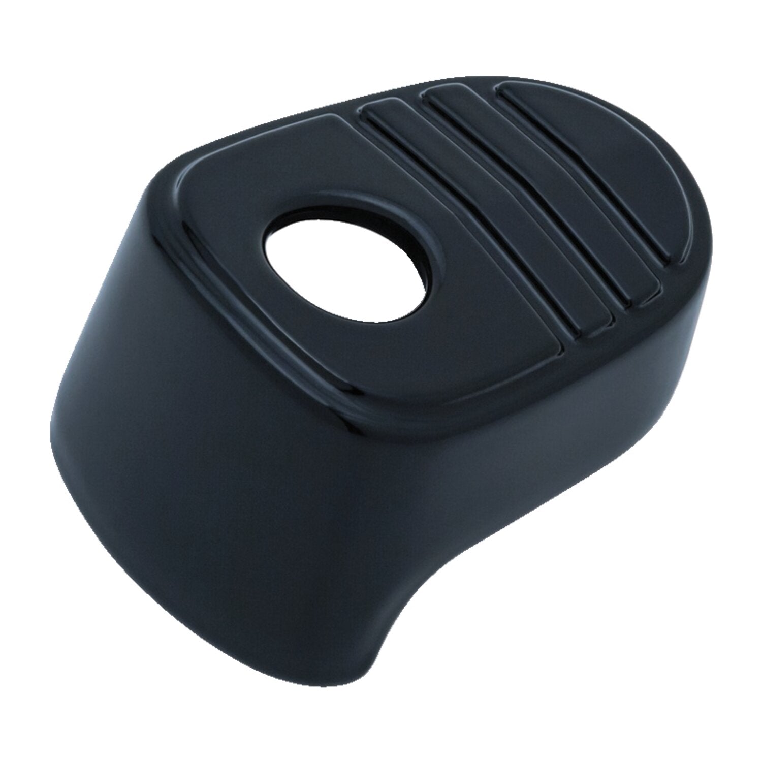 Kuryakyn Tri-line ignition switch cover - Black