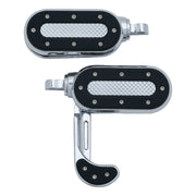 Kuryakyn Heavy industry switchblade foot pegs - Chrome
