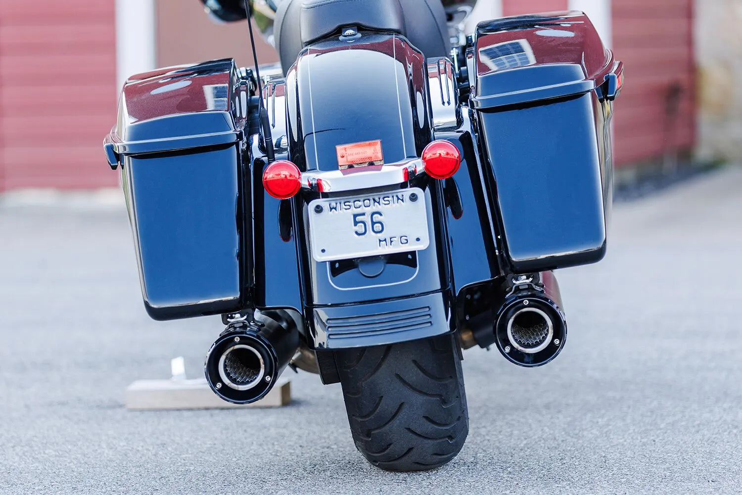 S&S Cycle GNX Slip-On Ljuddämpare - Aggressivt Ljud
