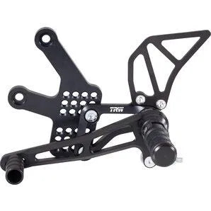 Trw Rearset Footrest - Black Anodized
