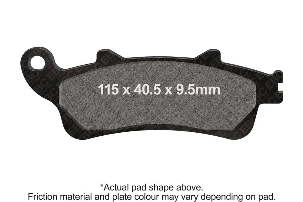 Ebc Sfac Carbon Series Scooter Bromsbelägg - Fram