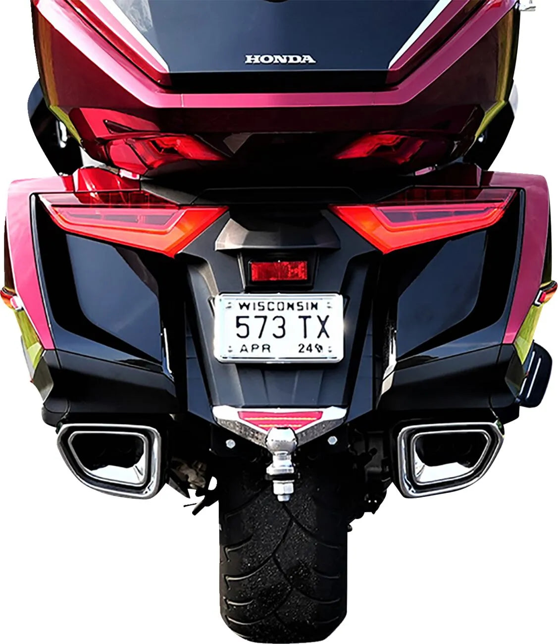 Show Chrome Gl1800 Rear Fender Light