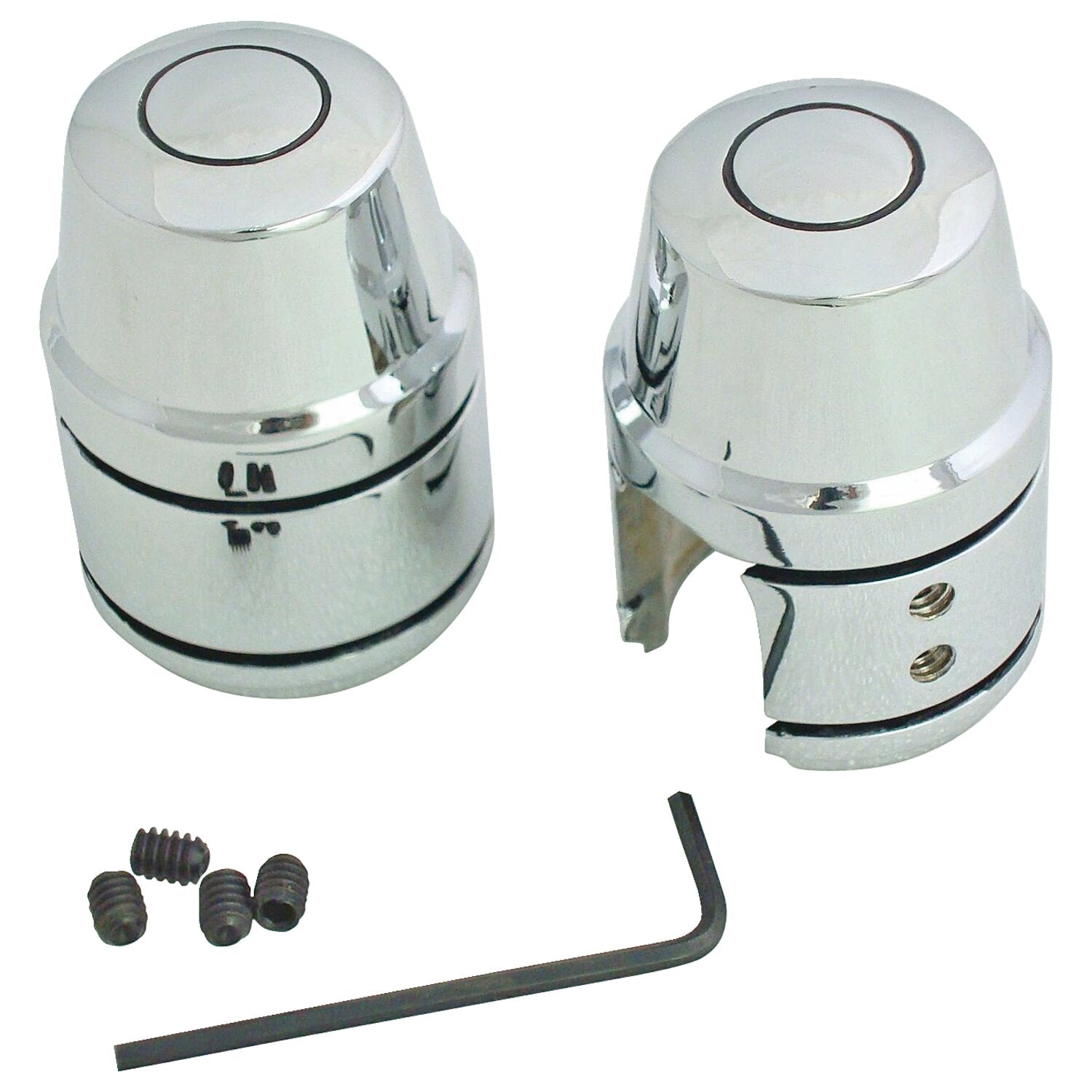 MCS Shock stud cover kit - Chrome