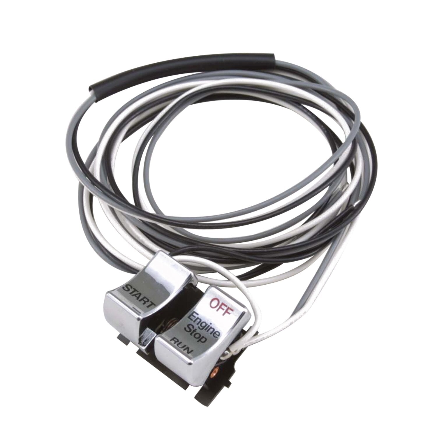 MCS Run/off/start handlebar switch set - Chrome