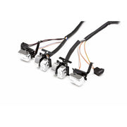 MCS Handlebar wire & switch kit - Chrome switches