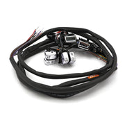 MCS Handlebar switch & wiring kit - Radio - Chrome