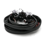 MCS Handlebar switch & wiring kit - Standard - Chrome
