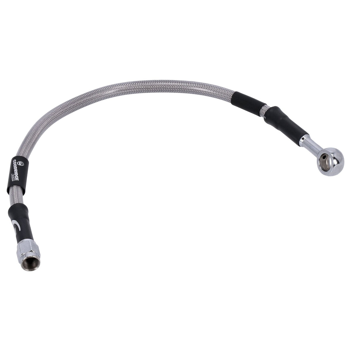 MCS by Goodridge brake line rear stainless clear coated