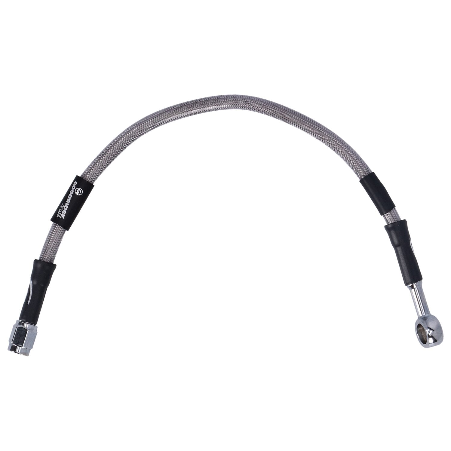 MCS by Goodridge brake line rear stainless clear coated