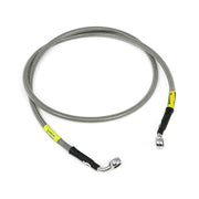 MCS by Goodridge brake line front stainless clear coated