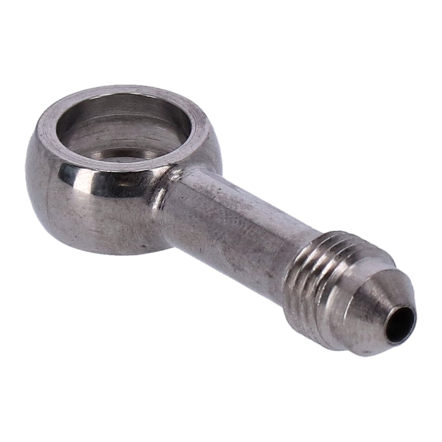 Goodridge Slimline banjo fitting 7/16" straight 11mm - SS