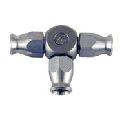 Goodridge t-fitting 3 hose ends ss