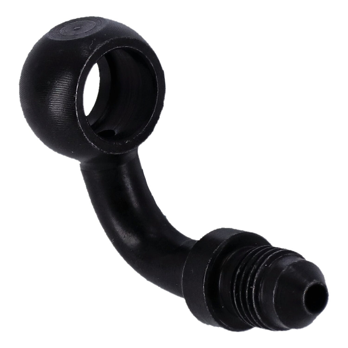 Goodridge Banjo fitting black 3/8" 90 degrees 10mm