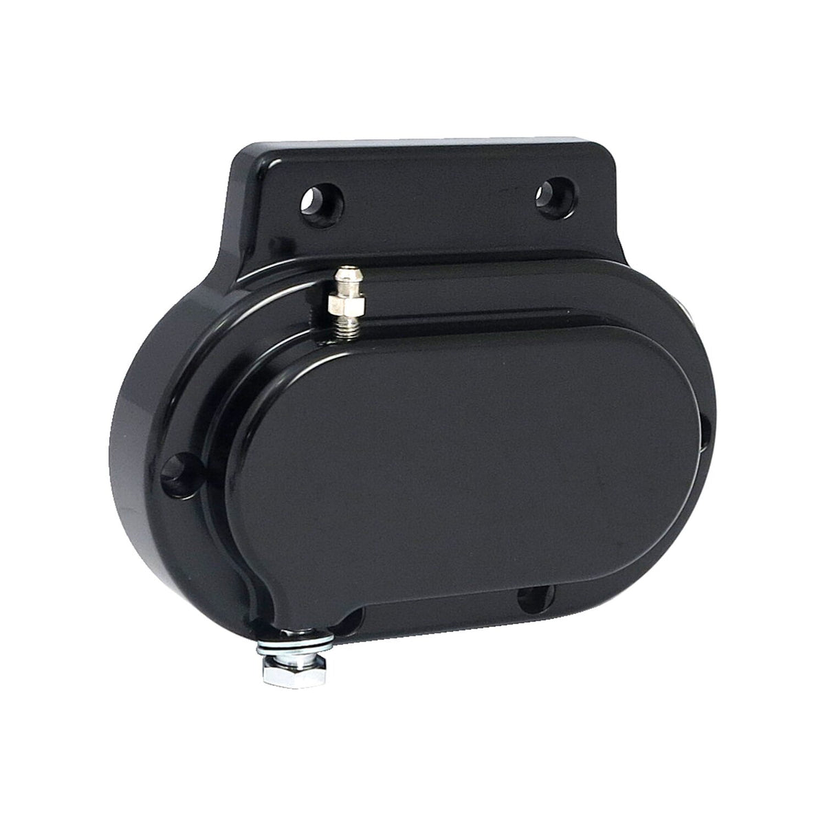 MCS Transmission end cover smooth hydraulic - Black