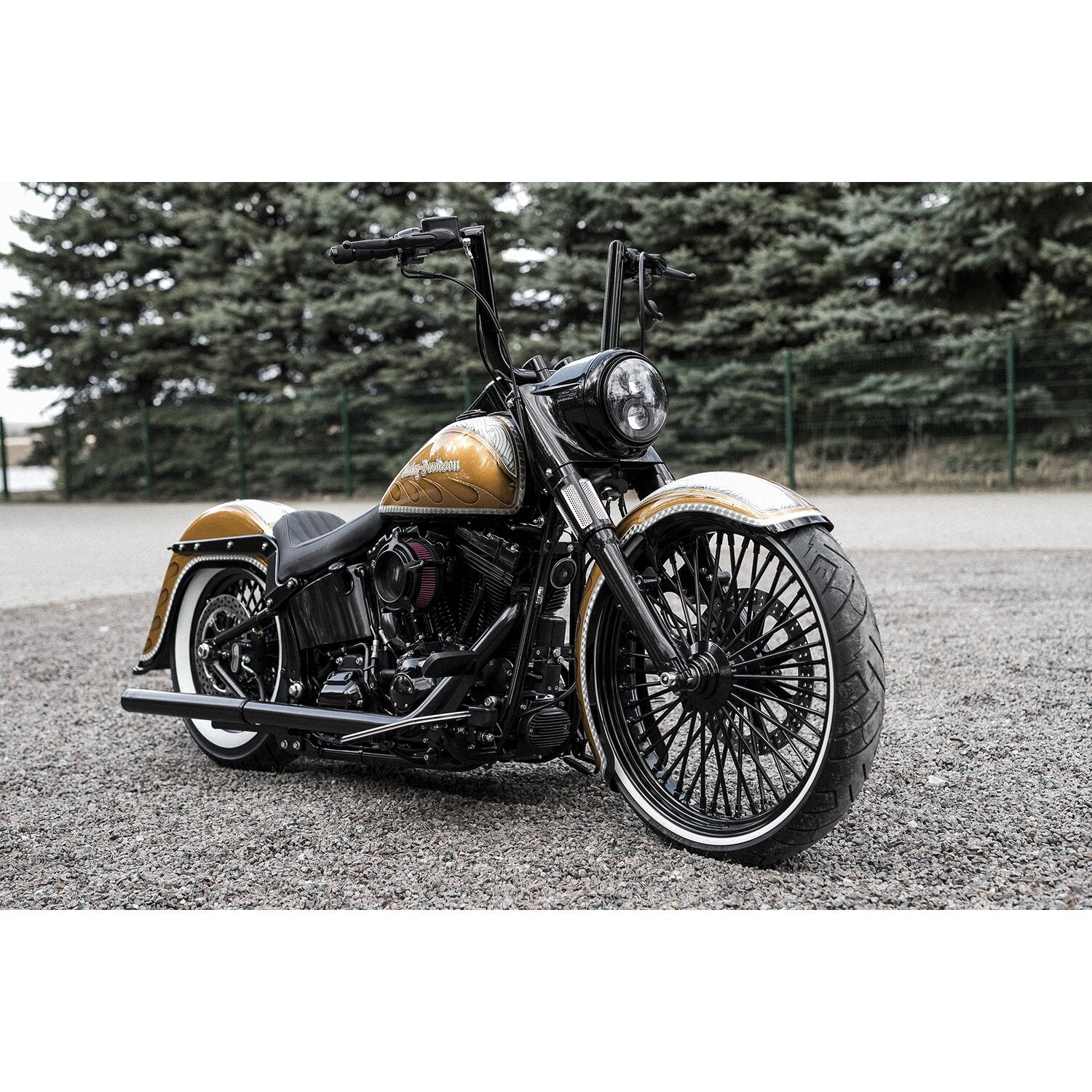 Killer Custom 'Competition series' front wrap fender - 23"