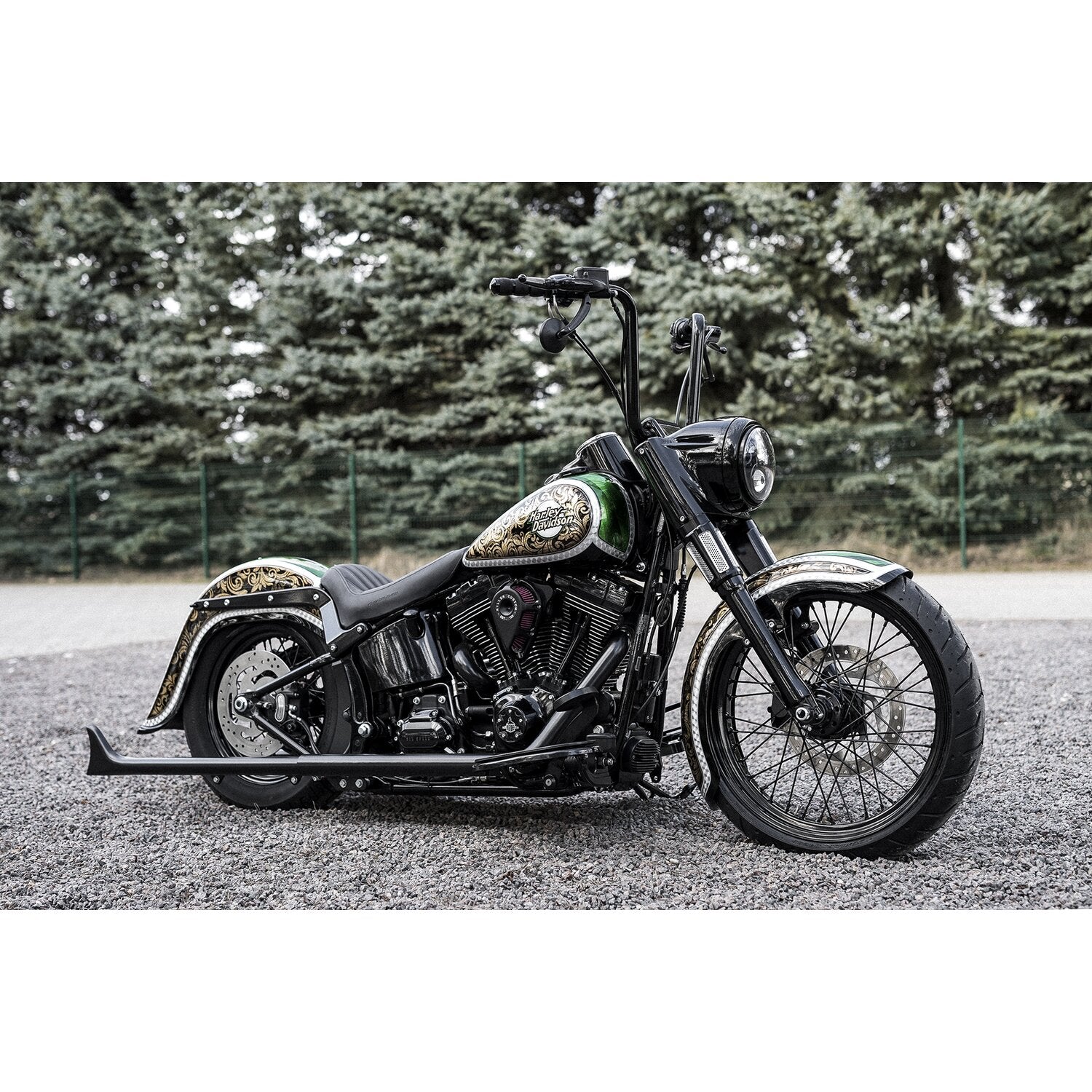 Killer Custom 'Competition series' front wrap fender - 21"