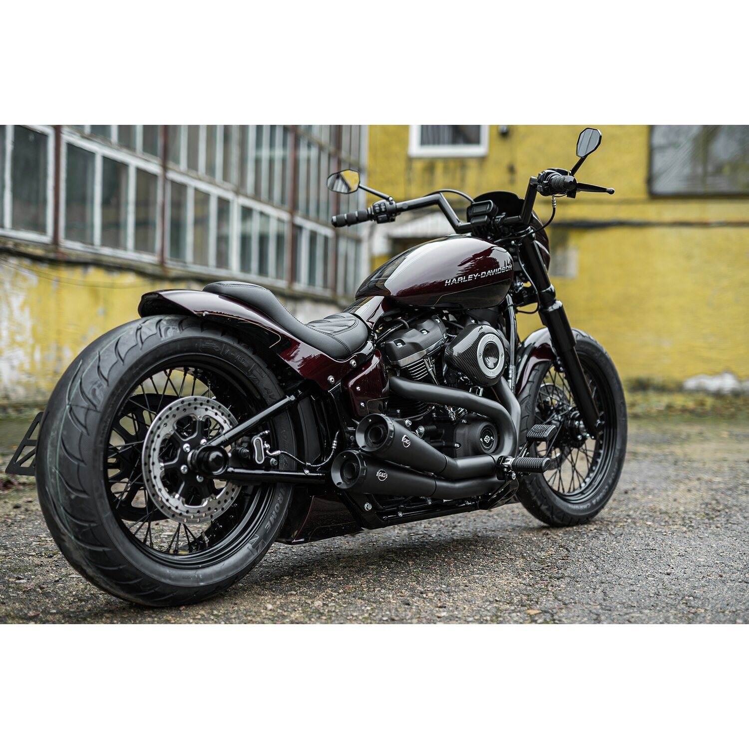 Killer Custom 'Bobbstr' rear fender kit - For 150-170 tire