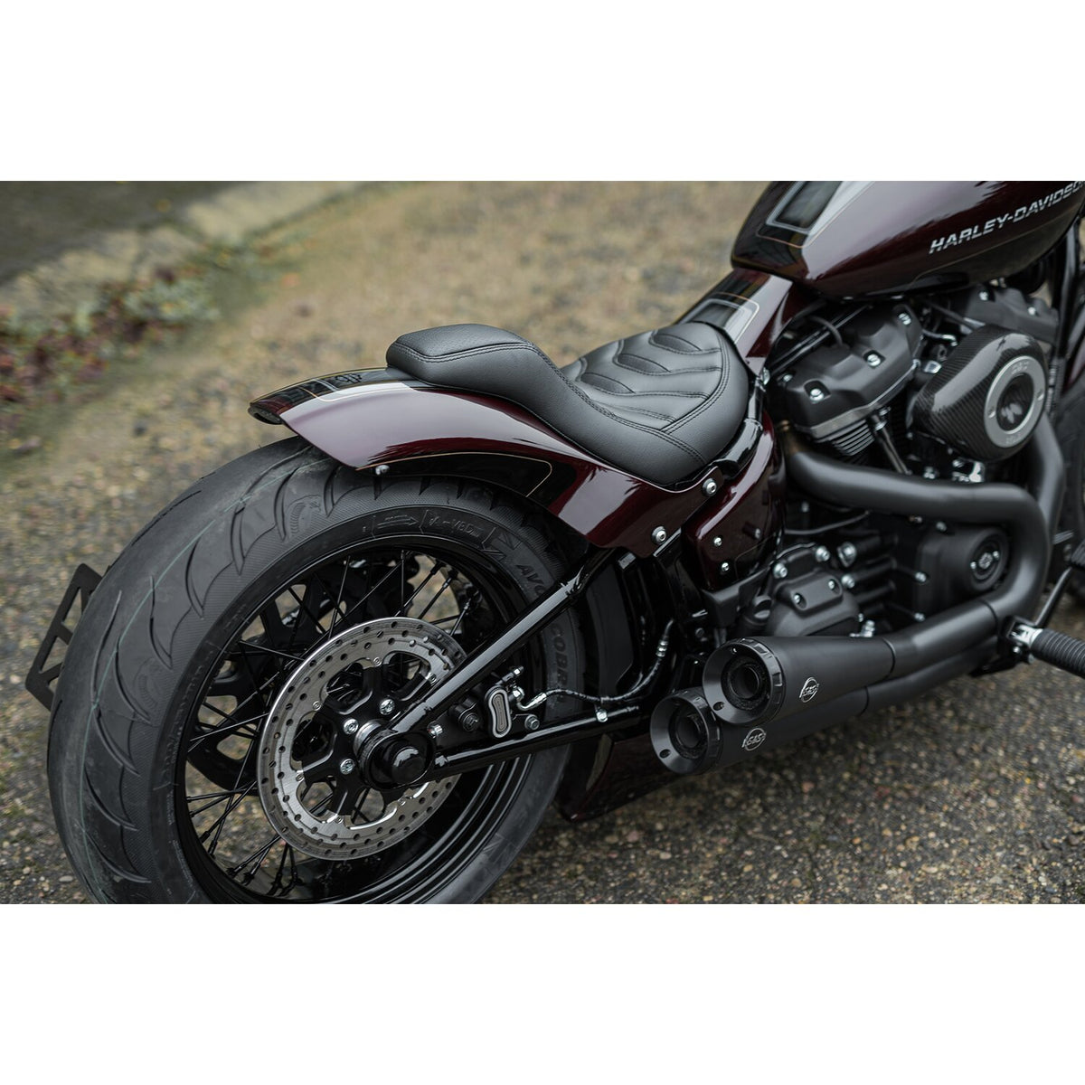 Killer Custom 'Bobbstr' rear fender kit - For 150-170 tire