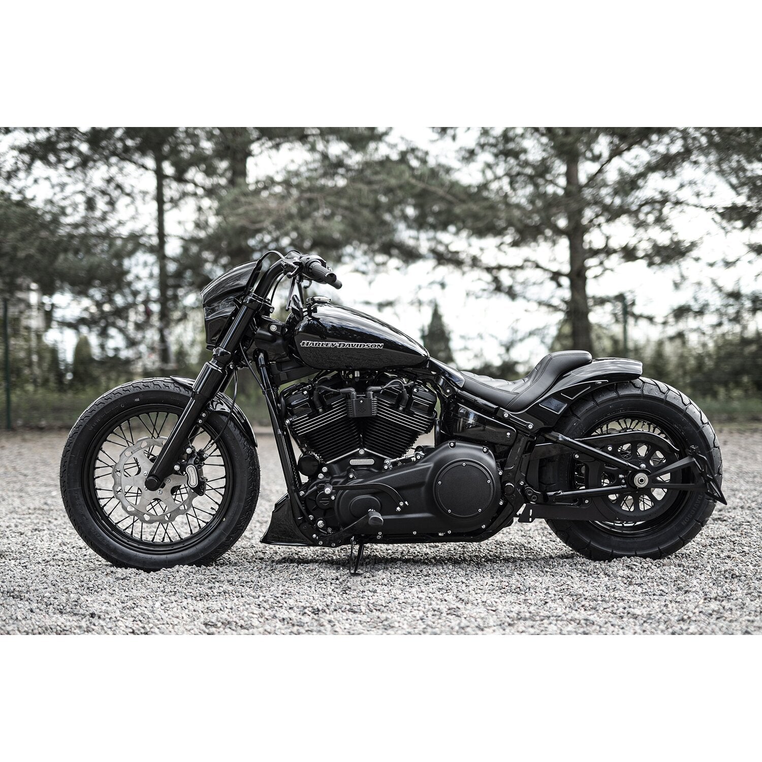 Killer Custom 'Bobbstr' rear fender kit - For 180-200 tire
