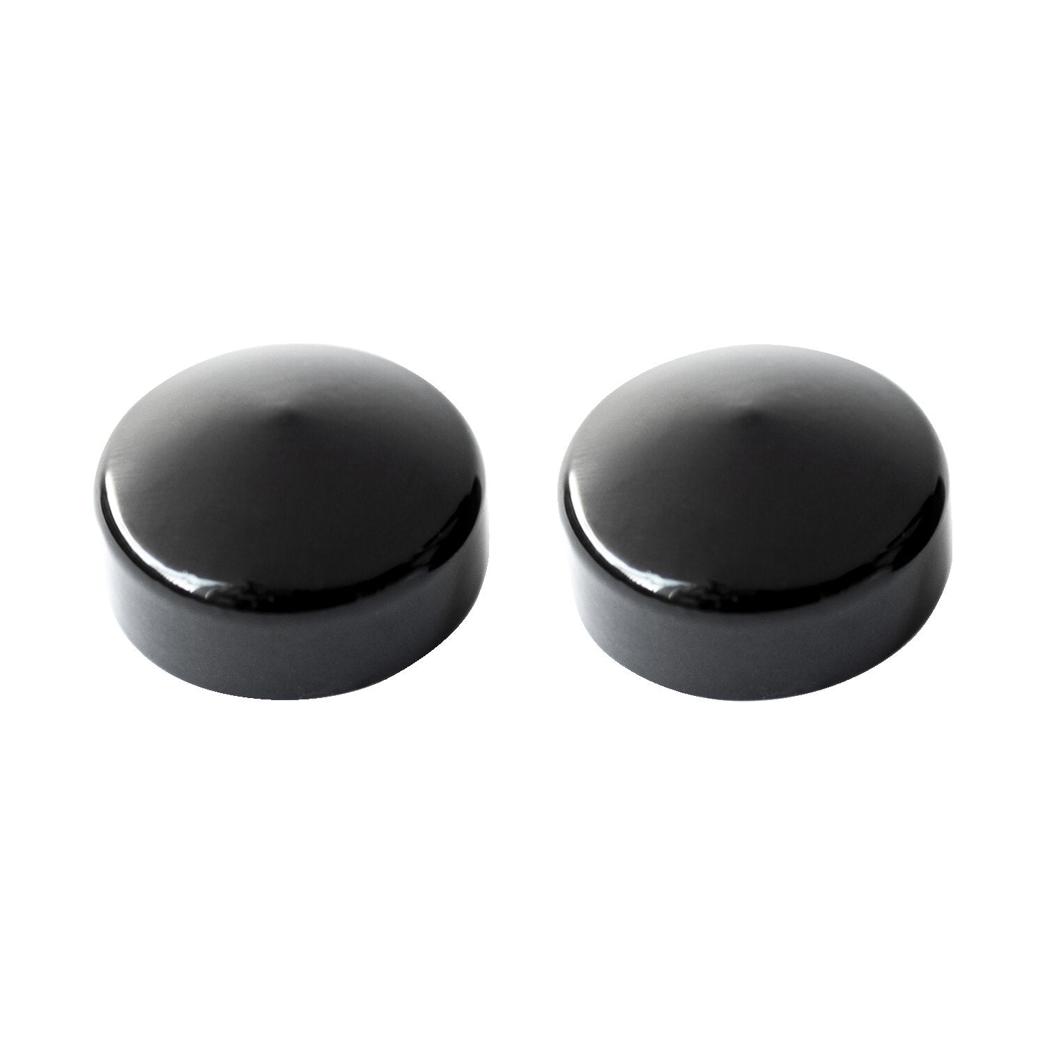 Killer Custom fork tube cap bolt covers - Gloss black