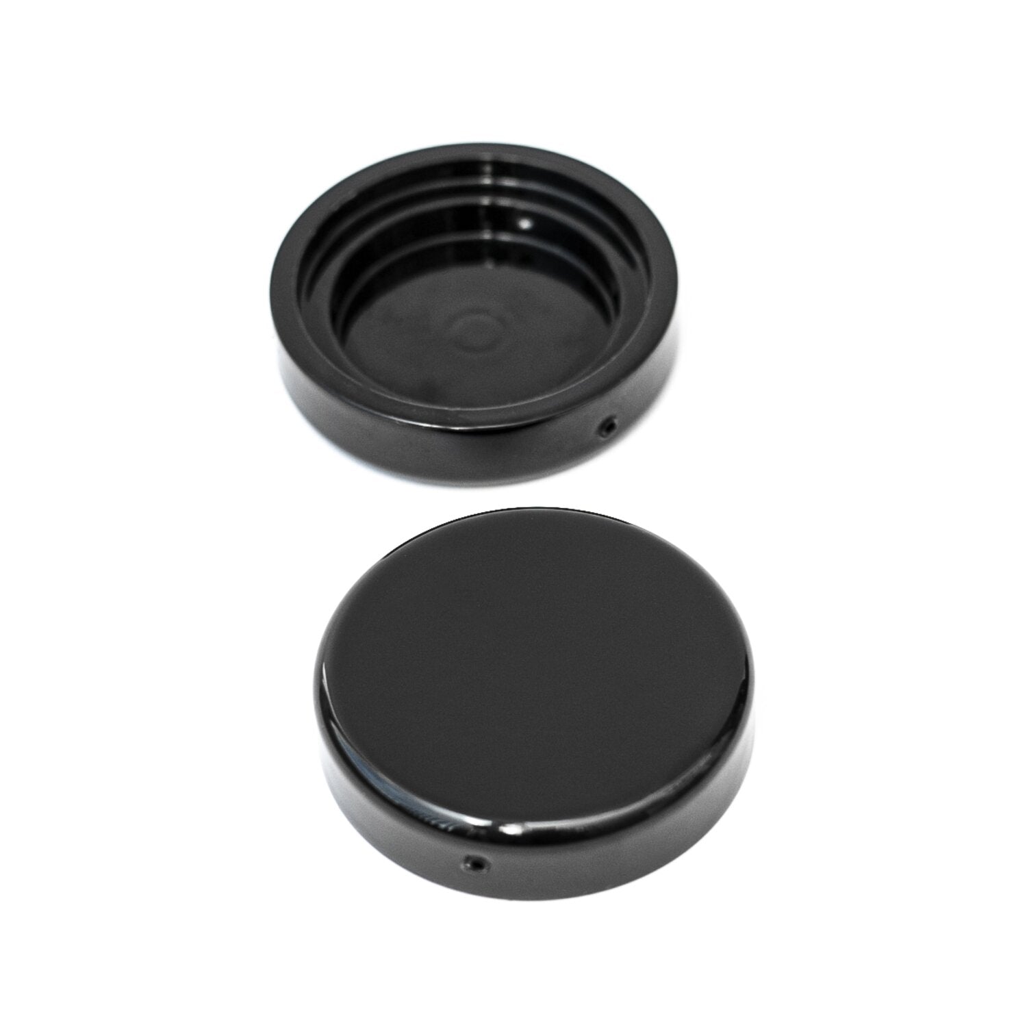 Killer Custom fork tube cap bolt covers - Gloss black