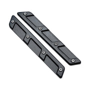 Killer Custom saddlebag latch inserts - Black