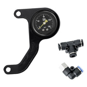 Killer Custom M8 air ride gauge kit - Black face gauge - 6mm