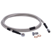 Goodridge hydraulic clutch line kit 63" clear coated