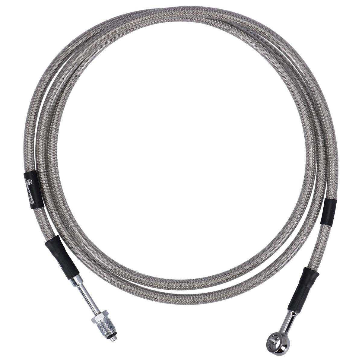 Goodridge hydraulic clutch line kit 69" clear coated