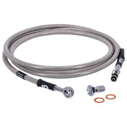Goodridge hydraulic clutch line kit 77" clear coated