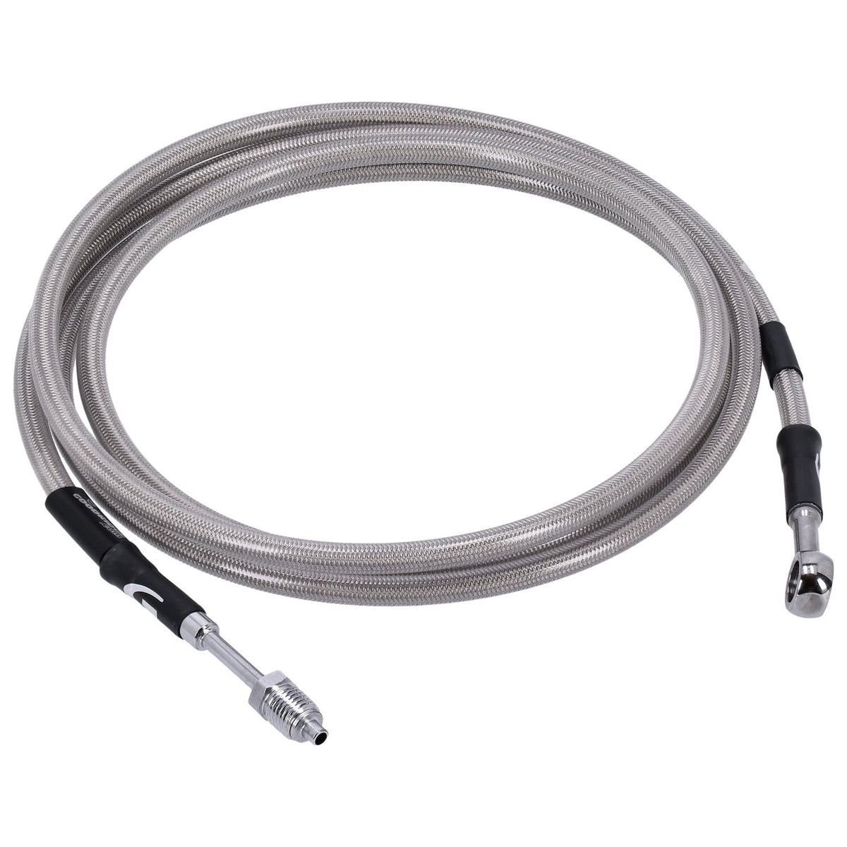 Goodridge hydraulic clutch line kit 79" clear coated