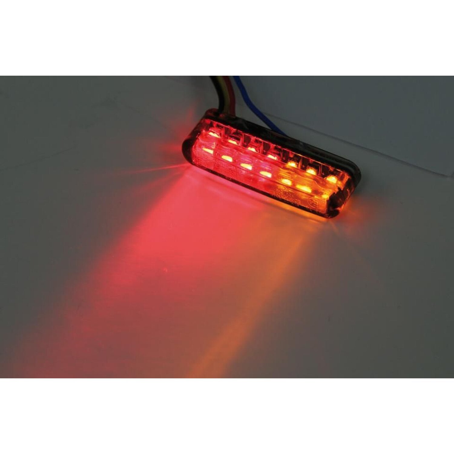 MCS Shorty taillight/turn signal combo - Smoke lens ECE